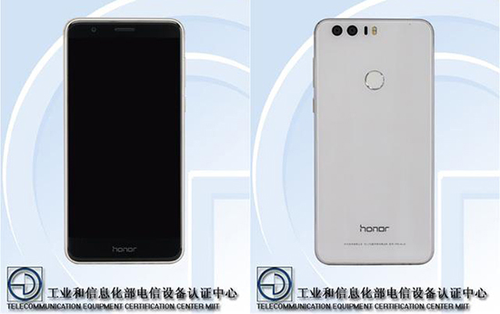 榮耀8證件照無驚喜，雙面玻璃+雙攝像頭