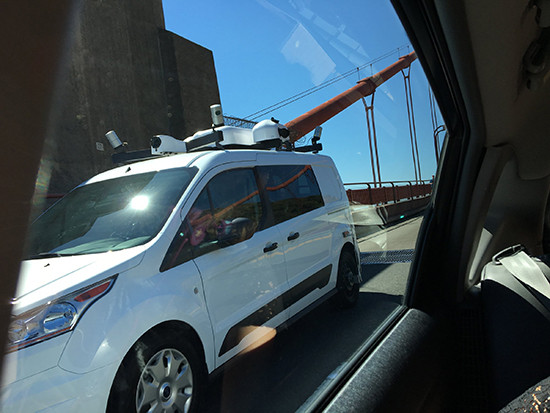 街頭驚現(xiàn)神秘面包車(chē)：幫助Apple Car收集數(shù)據(jù)