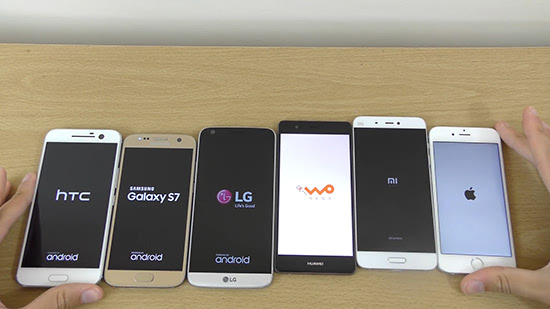 小米華為蘋果眾旗艦速度對比：結(jié)果HTC再中槍