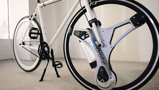 好拉風(fēng)！只需一分鐘，普通自行車(chē)變身電動(dòng)車(chē)