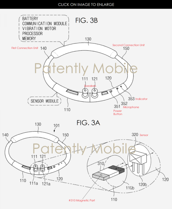 三星專利曝光：這是一款可以聽歌的全息投影項(xiàng)鏈