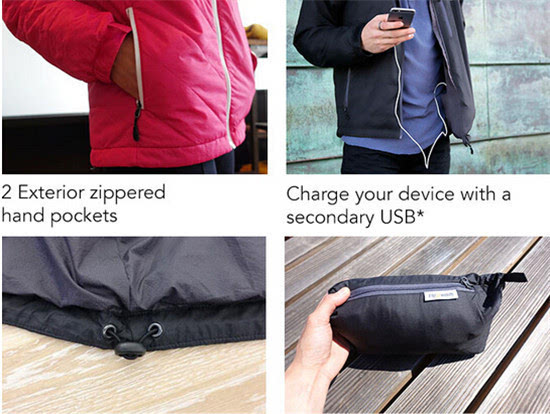 怕冷？冬天有這樣一件智能外套就夠了