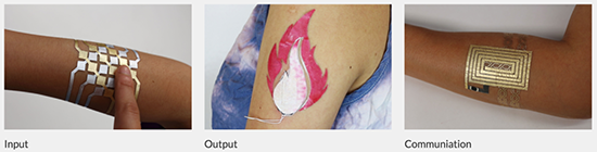 酷炫智能紋身貼 遠程操控你的手機