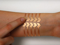 酷炫智能紋身貼 遠(yuǎn)程操控你的手機