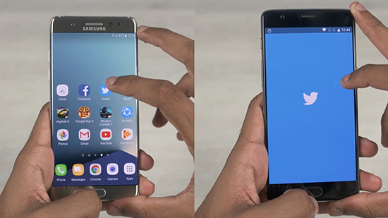 安卓旗艦速度對(duì)決：一加3吊打三星Note7