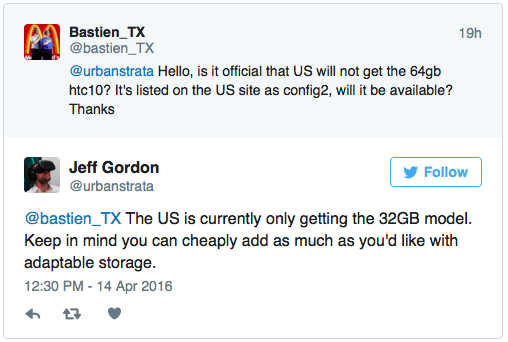 HTC這又是鬧哪樣？HTC 10在美國(guó)竟無(wú)高配版