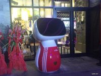 在肯德基你可以用百度機(jī)器人點餐了！