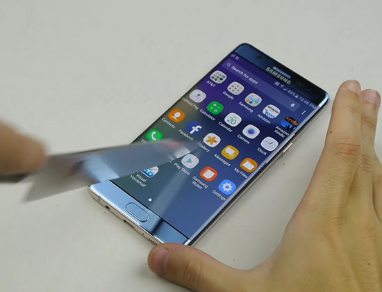 抗摔不抗刮？三星Note7耐用性瘋狂測試