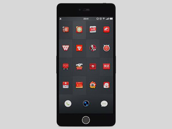 正面指紋+三大實(shí)體鍵,錘子T3渲染圖效果驚艷