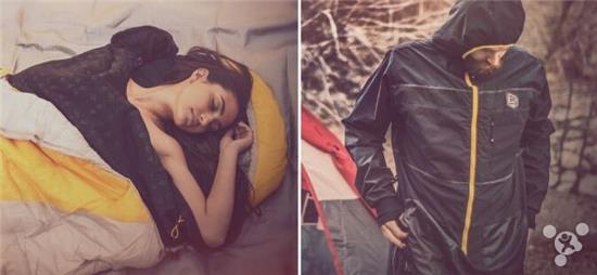 野營神器！這是一款可以加熱的保溫睡袋