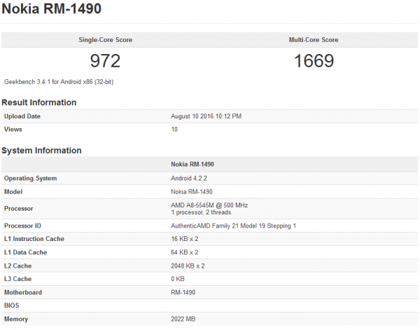 諾基亞重回手機市場！兩款新機跑分曝光