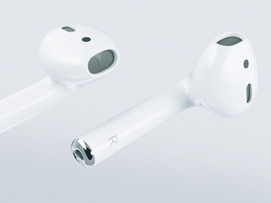 再次引領(lǐng)耳機(jī) 蘋(píng)果無(wú)線(xiàn)耳機(jī)AirPods廣告