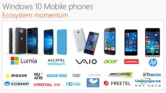 不看好win10平臺 聯(lián)想不會發(fā)布該系統(tǒng)手機(jī)