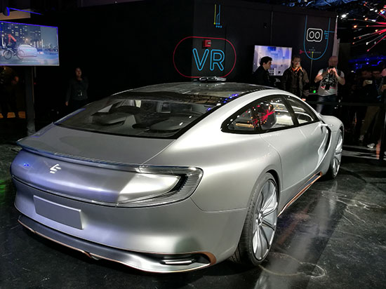 可變顏色！樂視超級汽車LeSEE Pro多圖欣賞