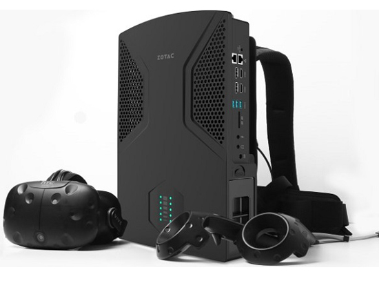 扛著玩游戲？索泰背包PC考驗玩家體質