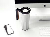 能熱能冷還自發(fā)電？這個智能杯子太酷了