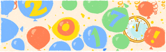 新年快樂(lè)！Google Doodle又有什么新玩法呢？