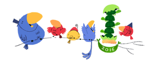 新年快樂(lè)！Google Doodle又有什么新玩法呢？