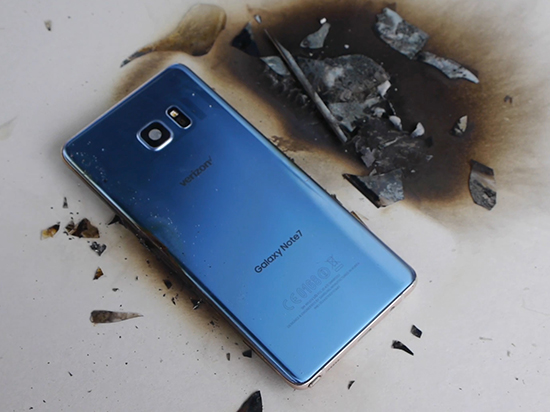 三星Note 7還有戲？屏幕燒毀了但電池還沒(méi)爆