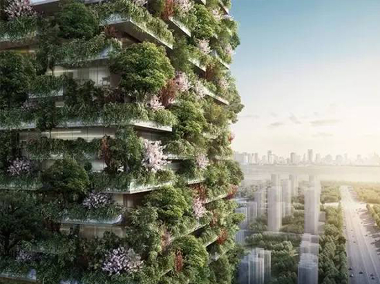 國(guó)內(nèi)首座“垂直森林”2018年將落戶南京