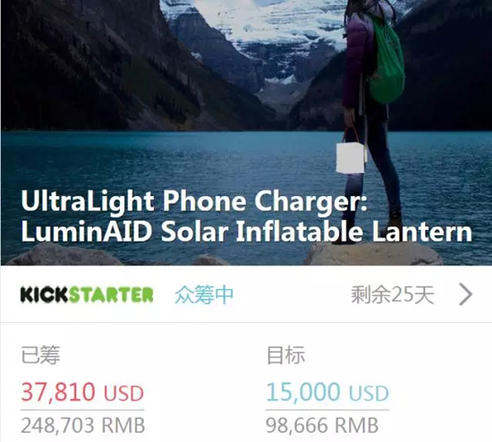 創(chuàng)意滿分！能給手機(jī)充電的折疊燈已在路上