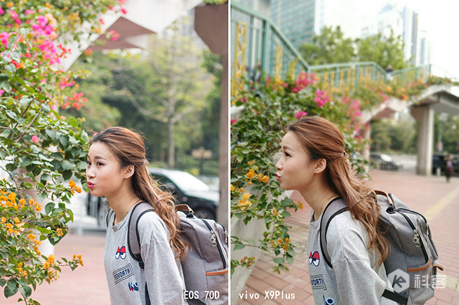 手機(jī)雙攝贏單反？vivo X9Plus自拍VS佳能70D