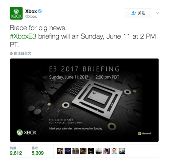 性能吊打PS4 Pro？微軟Xbox天蝎座6月E3游戲展見