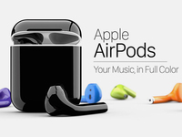 科技以換殼為本！蘋果無(wú)線耳機(jī)AirPods也有亮黑版