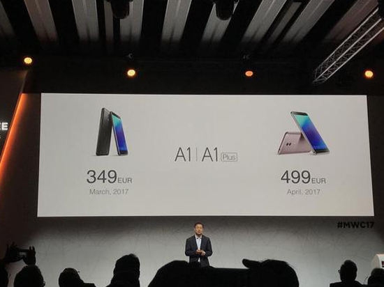 金立A1、A1 Plus發(fā)布：前置2000萬像素，主打自拍、續(xù)航