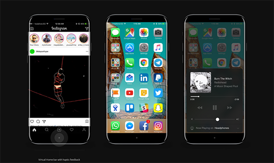 iPhone 8就長(zhǎng)這樣？又一款設(shè)計(jì)師的概念之作