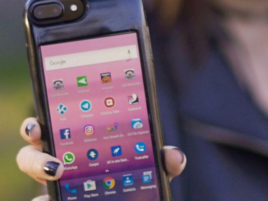 這款手機殼可以讓你的iPhone 同時玩轉(zhuǎn)iOS+Android系統(tǒng)