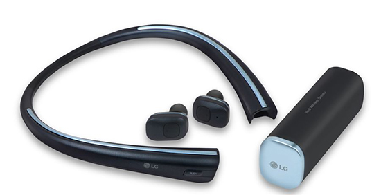 用脖子聽(tīng)歌！LG Tone Studio無(wú)線耳機(jī)即將上市 