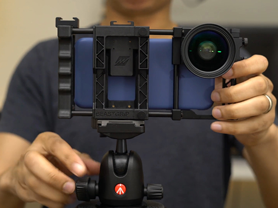用iPhone真能拍大片？可能你還需要這個(gè)支架