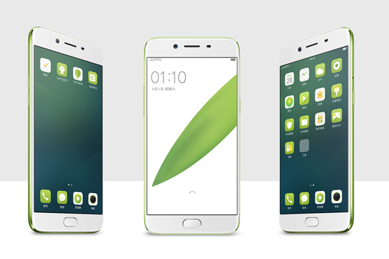 OPPO R9s清新綠預約開啟：李易峰定制 配色跟上潮流