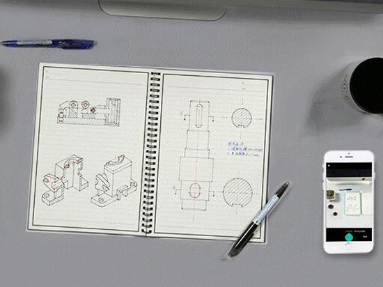 可重復書寫 智能筆記本Elfinbook眾籌中