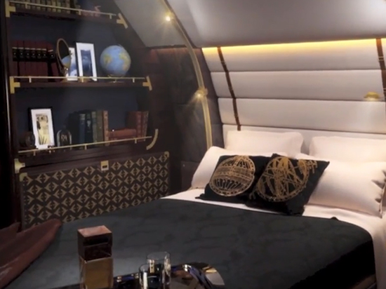 造價5億的私人飛機   設計取材“好萊塢”電影  