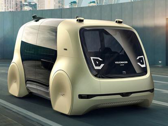 大眾Sedric無人駕駛概念車 外形酷似萌動(dòng)玩具