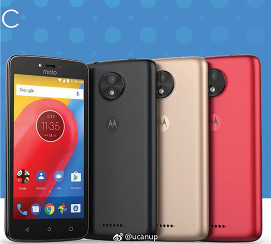 聯(lián)想入門新機(jī)Moto C曝光：1GB運(yùn)存+三卡三待