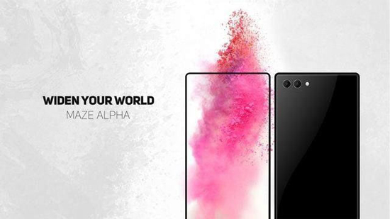 謎一樣的全面屏雙攝手機(jī) Maze Alpha即將亮相