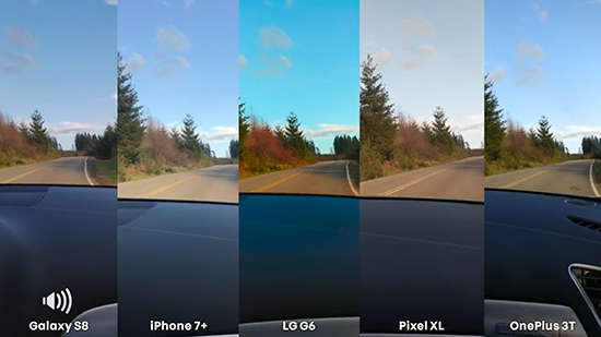 攝像頭對(duì)比:蘋(píng)果7 Plus三星S8谷歌Pixel一加3T誰(shuí)最弱?