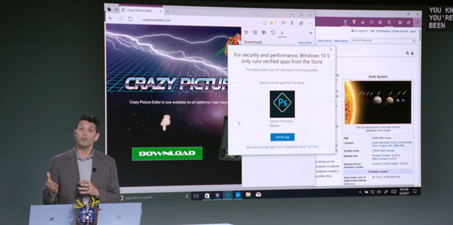 Windows 10 S正式發(fā)布：對標(biāo)谷歌 但應(yīng)用只能在商店中下載