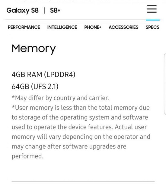 步華為后塵？三星S8被爆也混用內(nèi)存