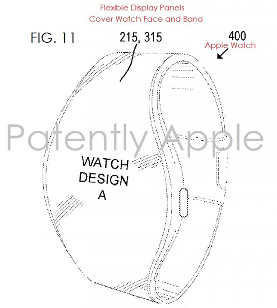 Apple Watch新專利曝光：表帶也是屏幕