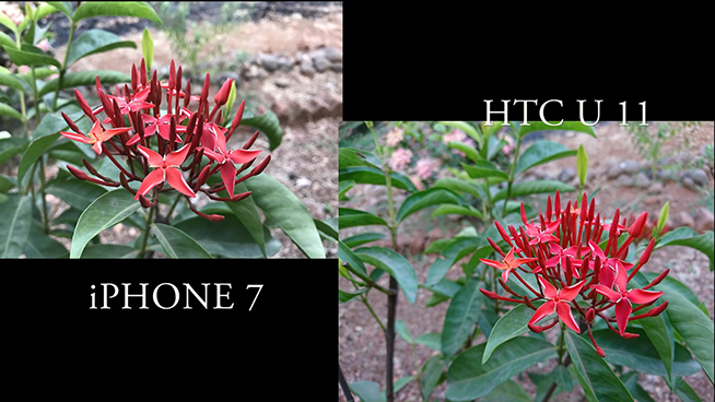 HTC U11拍照很牛？和蘋果對比后終于知道差距