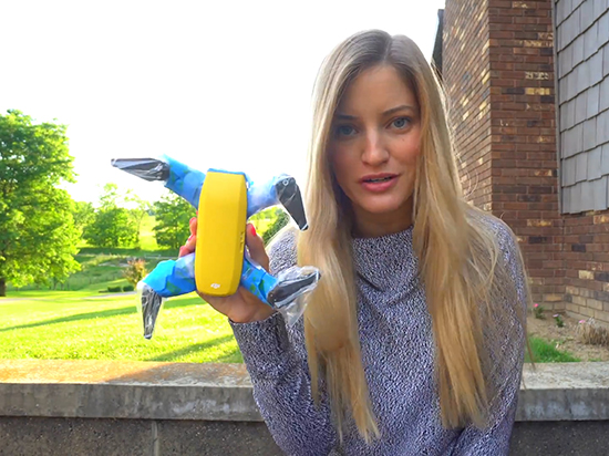 大疆看了也要點(diǎn)贊！妹子DIY“曉”Spark機(jī)身