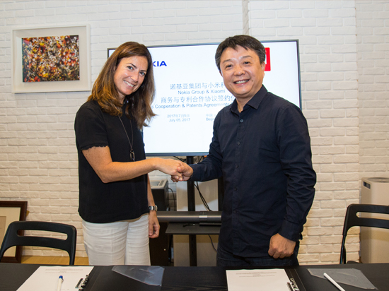 競爭力再次增強：小米聯(lián)誼諾基亞收購其部分專利