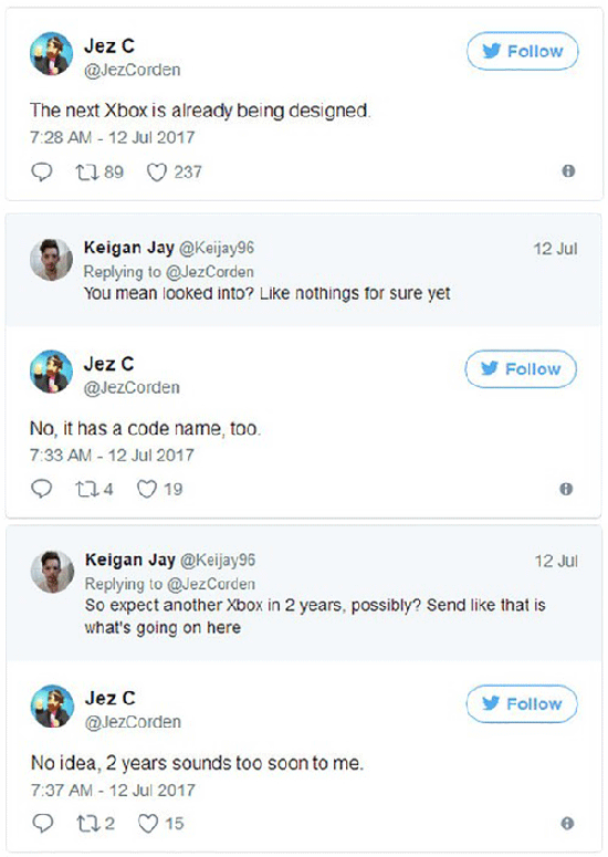 代號(hào)都想好了？傳微軟下一代Xbox主機(jī)已在設(shè)計(jì)