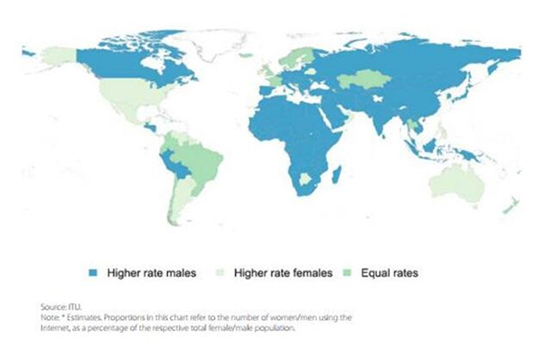 全球網(wǎng)民約四分之一是年輕人：多來(lái)自中國(guó)和印度
