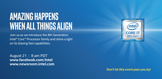 Intel八代處理器來了！三款新i3齊曝光：4核心4線程 性能接近i5