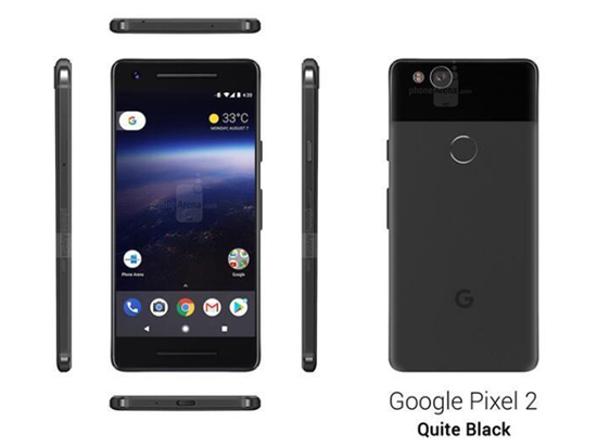 谷歌Pixel 2外觀基本確定：無(wú)全面屏和雙攝 取消耳機(jī)孔